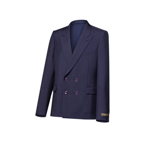 Double-Breasted Mohair Jacket in Men's Ready-to-Wear Blazers and Jackets collections by Louis Vuitton (Product zoom)