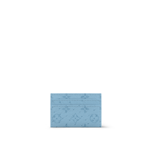 Double Card Holder Autruche in Men's Wallets and Small Leather Goods Exotic Leather Wallets collections by Louis Vuitton (Product zoom)