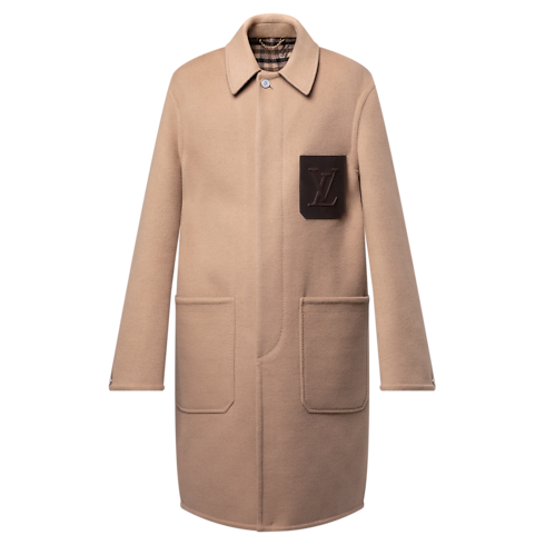 Double Face Car Coat With Signature Pocket in Men's Ready-to-Wear Outerwear and Coats collections by Louis Vuitton (Product zoom)