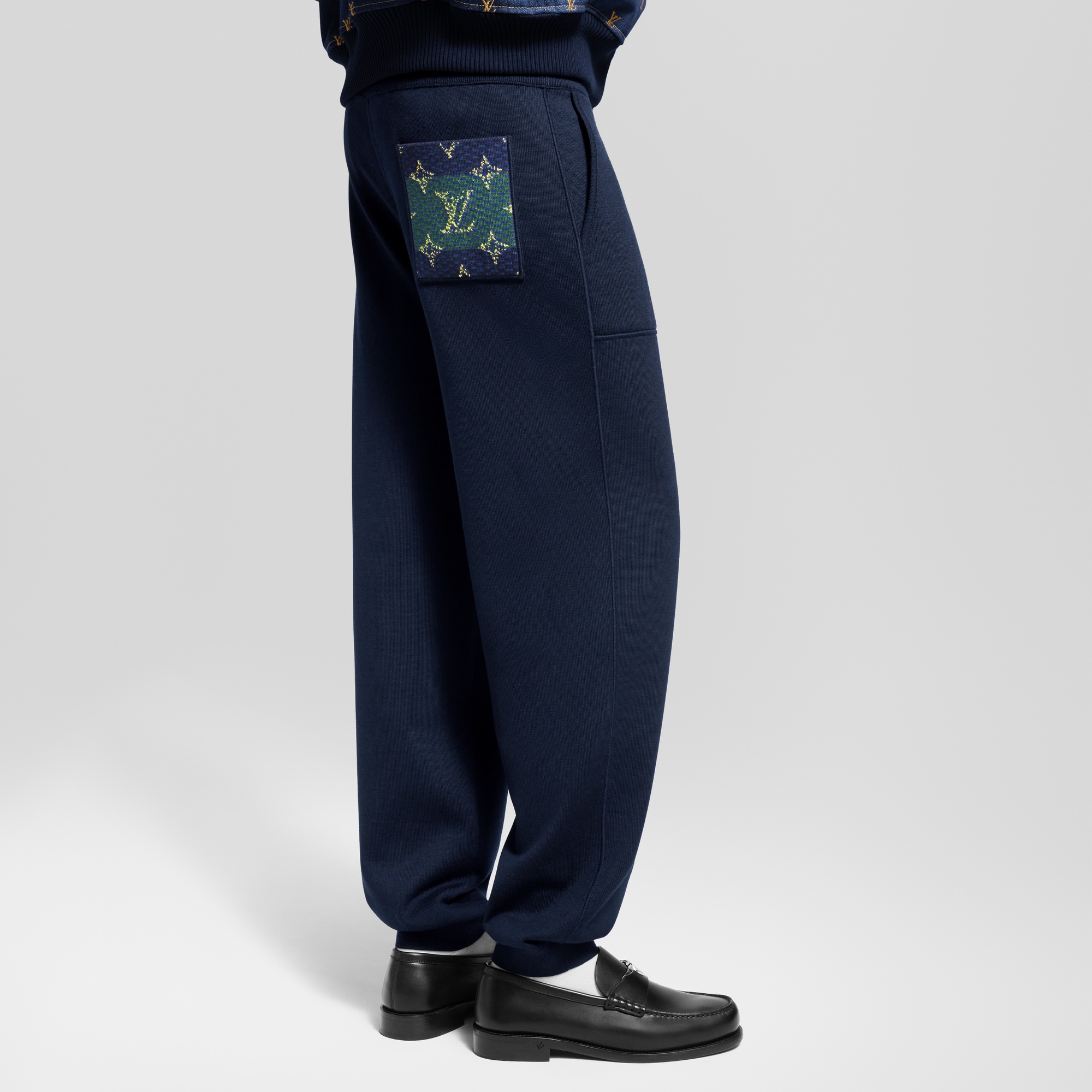Double Face Jogging Pants  in Men