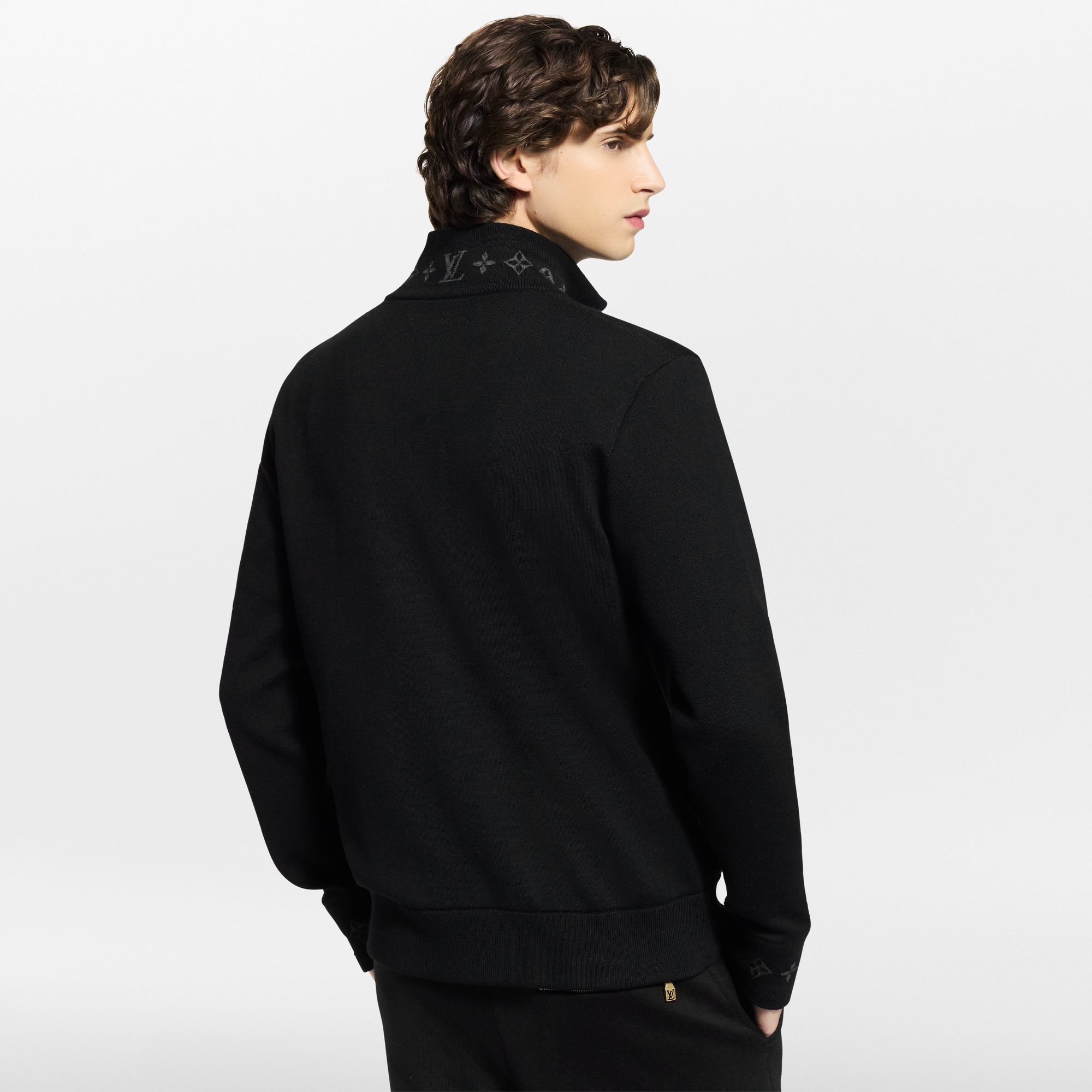 Double-Face Knit Travel Blouson  in Men