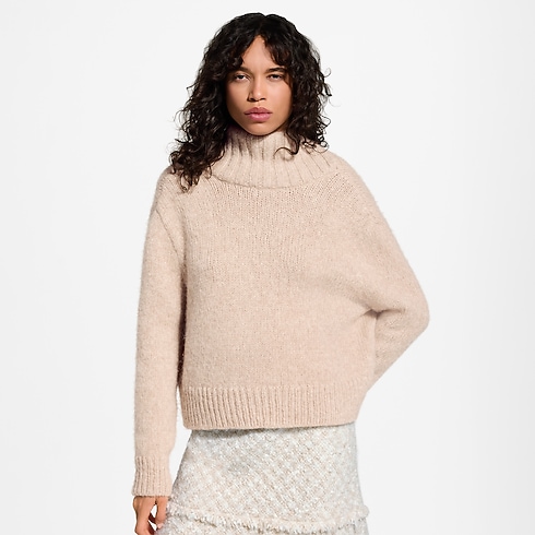 Draped Collar Pullover in Women's Ready-to-Wear Knitwear collections by Louis Vuitton (Product zoom)