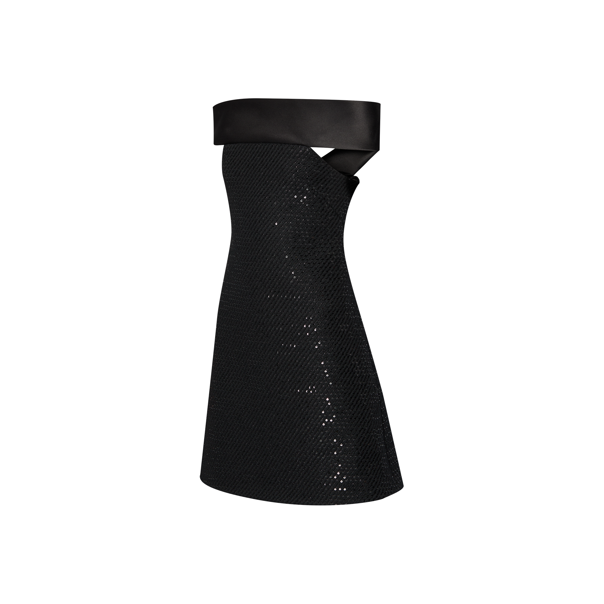 Dress W/ Square Flat Collar  in Women