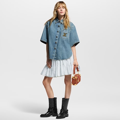 Drops Flat Half Rain Boot in Women's Shoes Boots and Ankle Boots collections by Louis Vuitton (Product zoom)