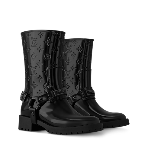Drops Flat Half Rain Boot in Women's Shoes Boots and Ankle Boots collections by Louis Vuitton (Product zoom)
