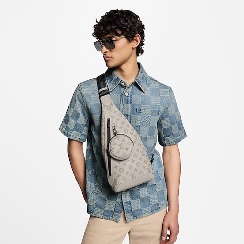 Duo Slingbag Monogram Shadow Leather in Bags and Small Leather Goods's Women Bags New In collections by Louis Vuitton (Product zoom)