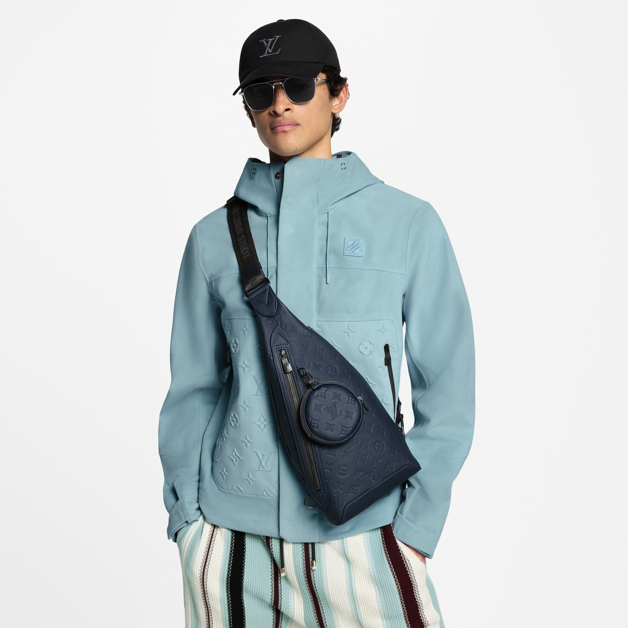 Duo Slingbag Monogram Shadow Leather in Bags and Small Leather Goods