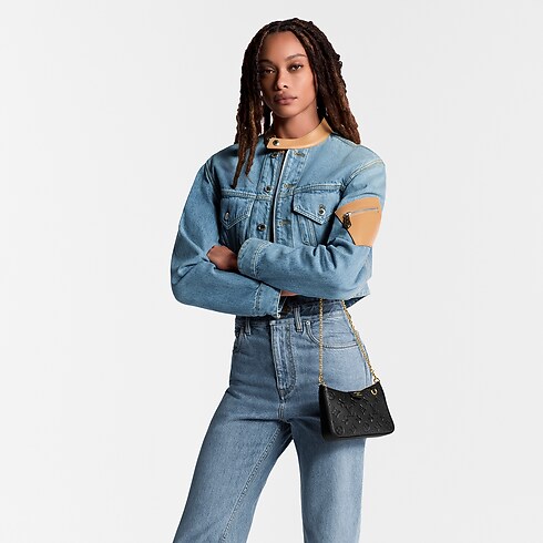 Easy Pouch On Strap Monogram Empreinte in Women's Wallets and Small Leather Goods All Wallets and Small Leather Goods for Women collections by Louis Vuitton (Product zoom)