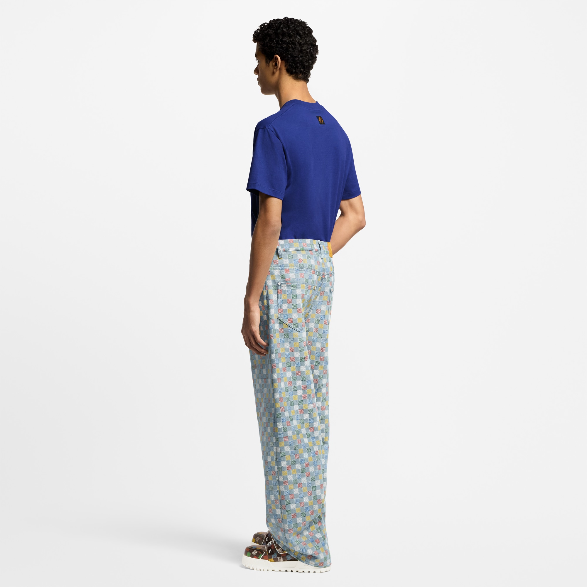 Embellished Cotton T-Shirt  in Men