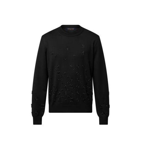 Embellished Evening Crewneck in Men's Ready-to-Wear All Ready-to-Wear collections by Louis Vuitton (Product zoom)