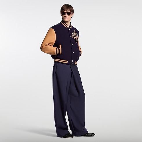 Embellished Varsity Jacket in Men's Ready-to-Wear Outerwear and Coats collections by Louis Vuitton (Product zoom)