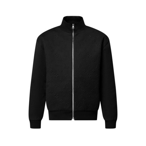 Embossed Monogram Jersey Tracksuit Top in Men's Ready-to-Wear All Ready-to-Wear collections by Louis Vuitton (Product zoom)