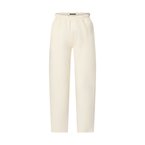 Embossed Signature Jogging Pants in Women's Ready-to-Wear Pants collections by Louis Vuitton (Product zoom)
