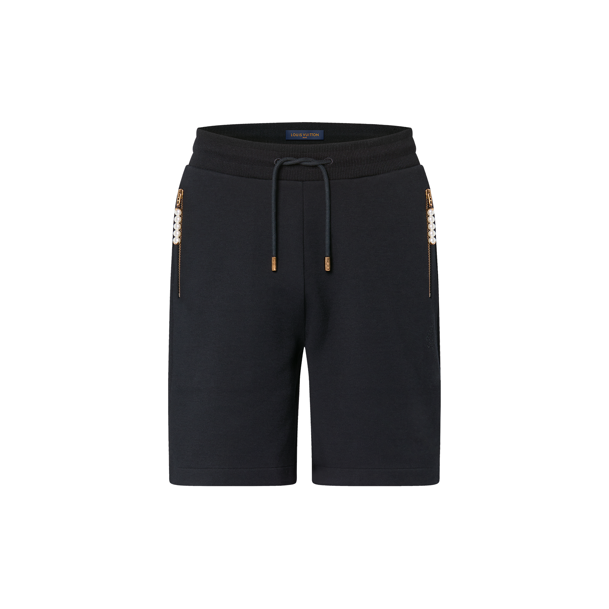 Embroidered Jersey Shorts  in Men
