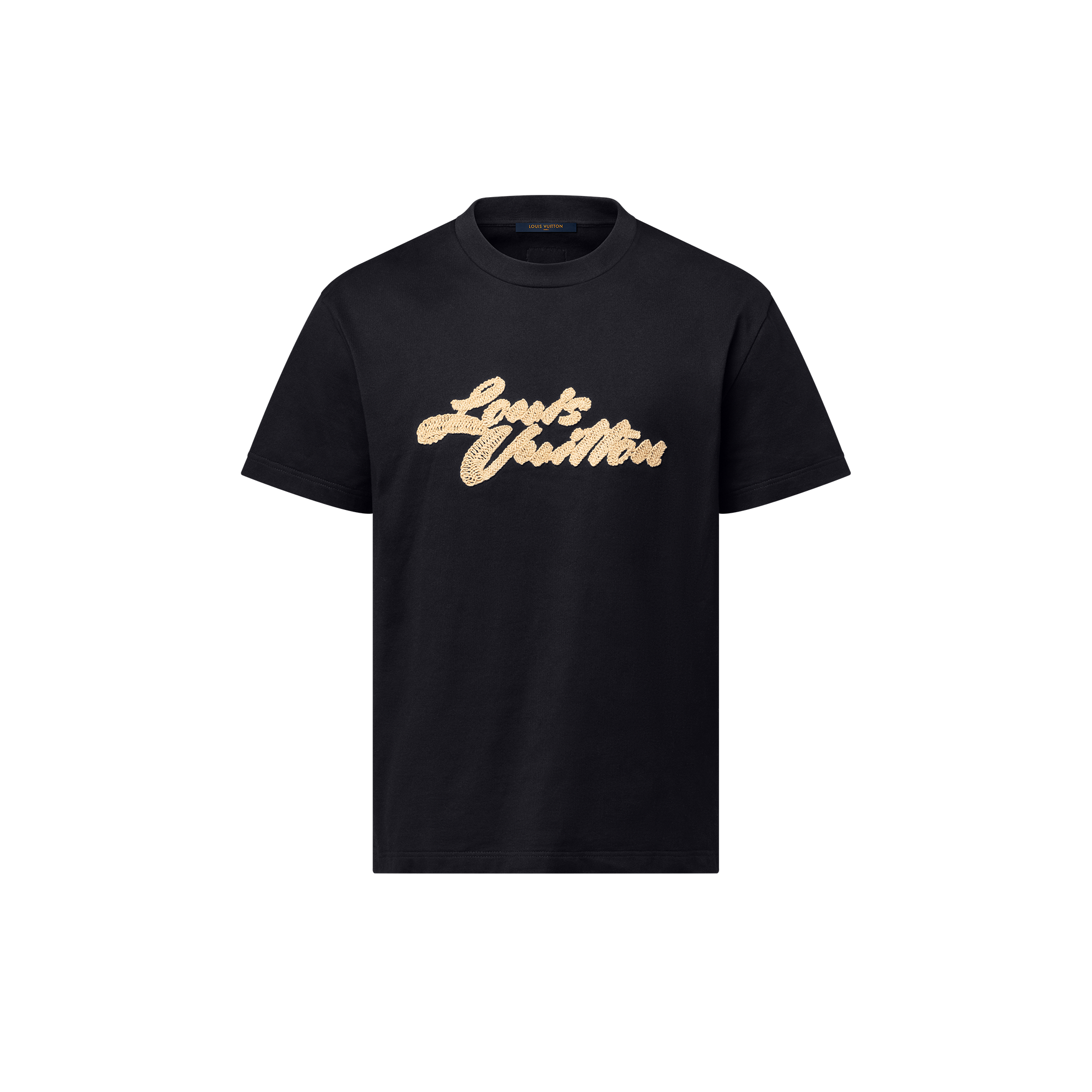 Embroidered Signature T-Shirt  in Men