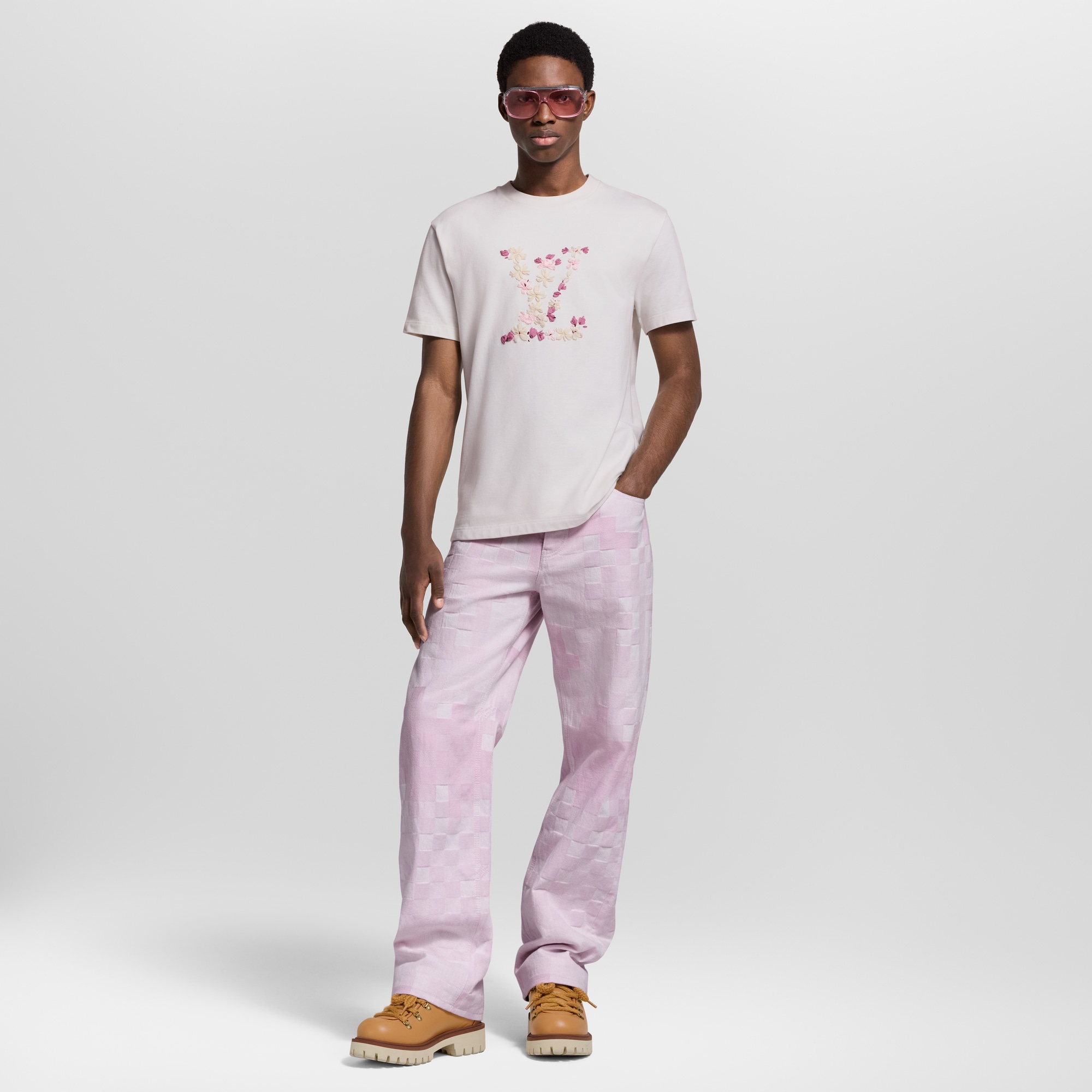 Embroidered T-Shirt  in Men