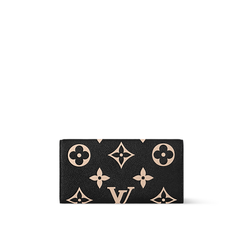 Emilie Wallet Bicolor Monogram Empreinte Leather in Women's Wallets and Small Leather Goods Newness collections by Louis Vuitton (Product zoom)