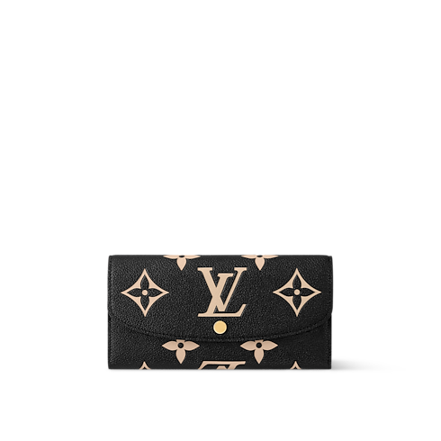 Emilie Wallet Bicolor Monogram Empreinte Leather in Women's Wallets and Small Leather Goods Newness collections by Louis Vuitton (Product zoom)