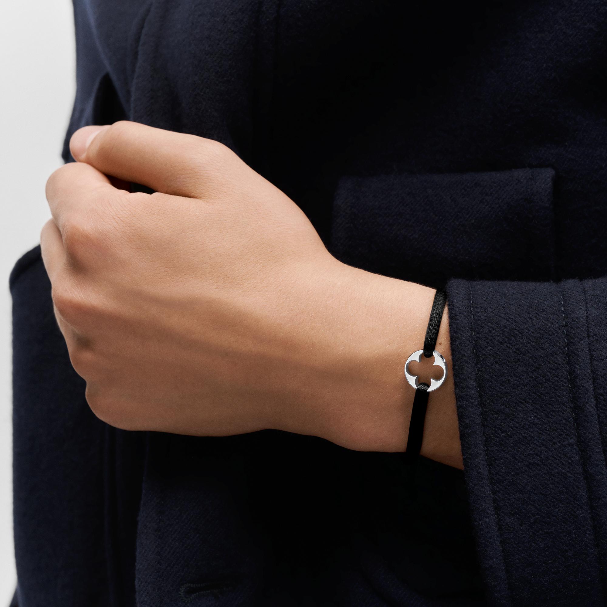 Empreinte Cord Bracelet, White Gold  in Jewellery