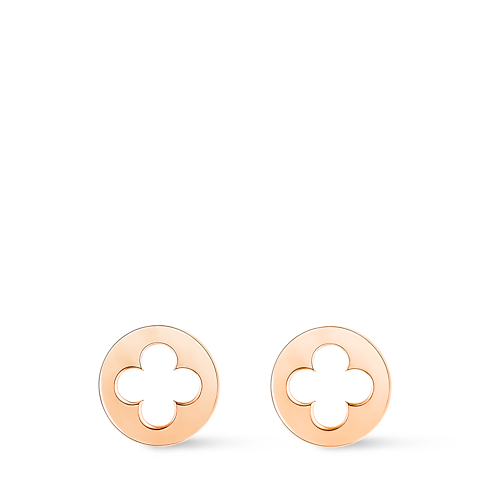 Empreinte Ear Studs, Pink Gold in Jewellery's Categories All Fine Jewellery collections by Louis Vuitton (Product zoom)