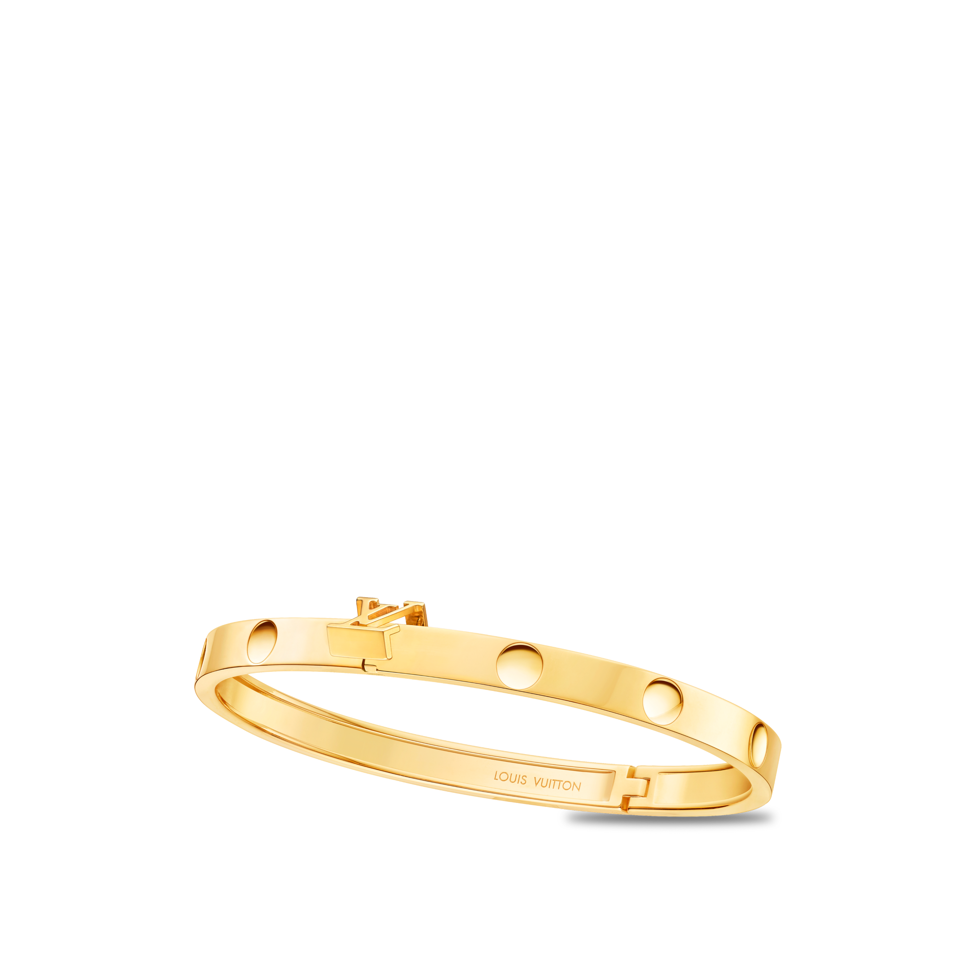 Empreinte Medium Bangle, Yellow Gold  in Les Extraordinaires