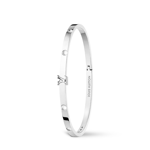 Empreinte Small Bangle, White Gold in Jewellery's Categories Bracelets collections by Louis Vuitton (Product zoom)