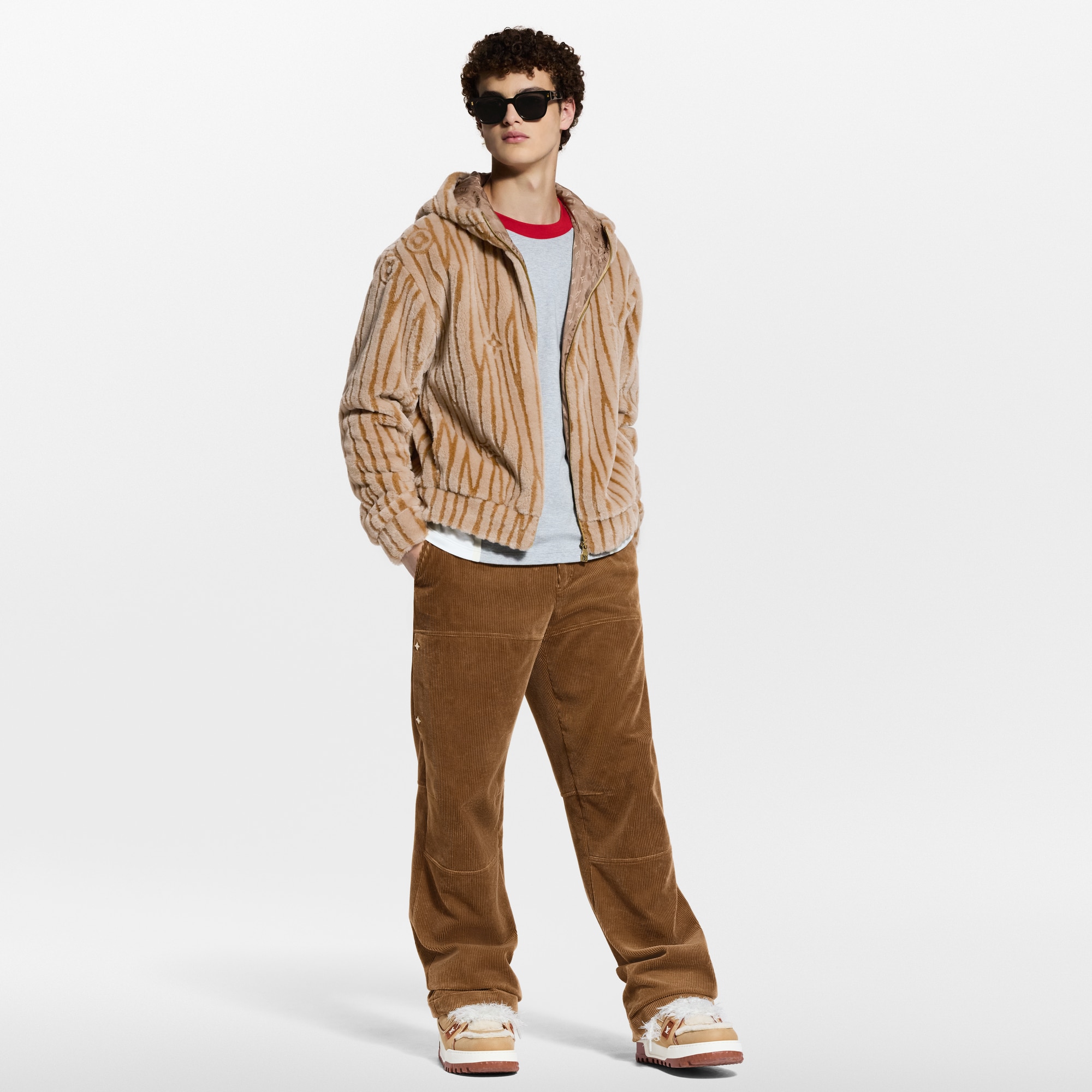 Epi  Fleece Hooded  Blouson  in New
