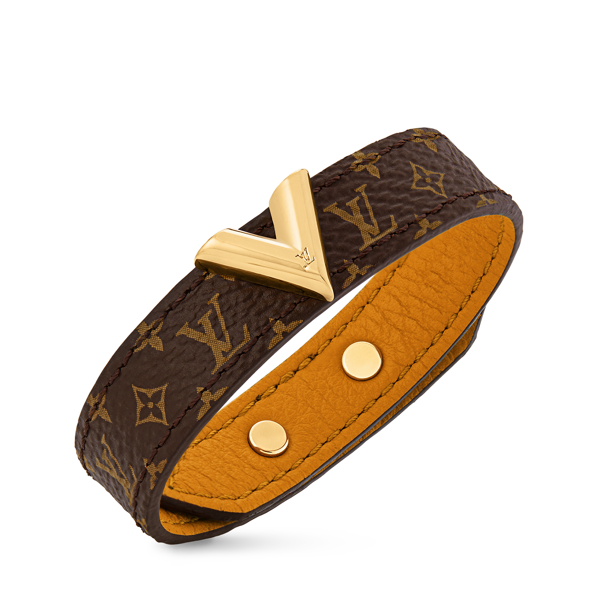 Essential V Bracelet Other Monogram Canvas in Women