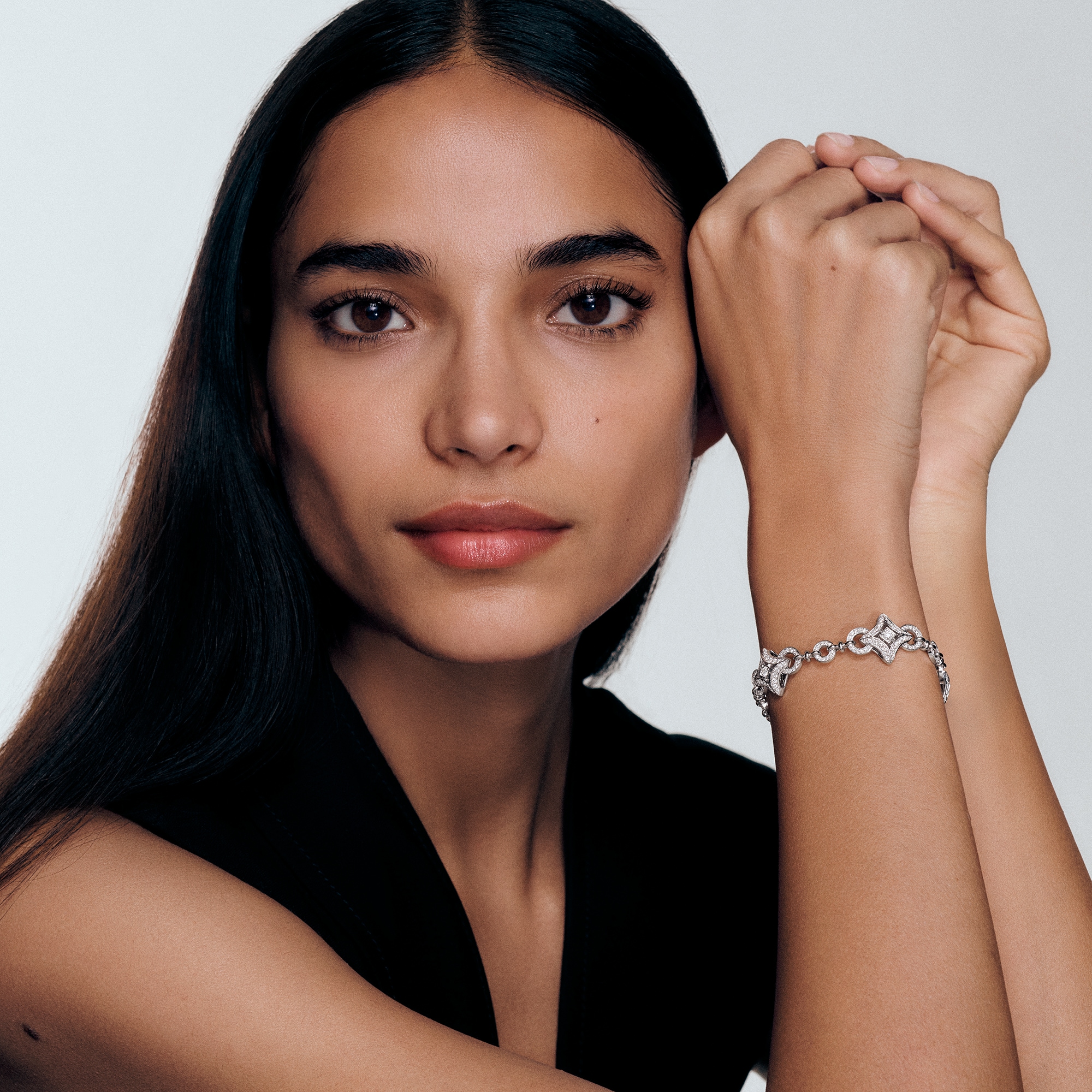 Ever Blossom Bracelet, White Gold & Diamonds  in Jewellery