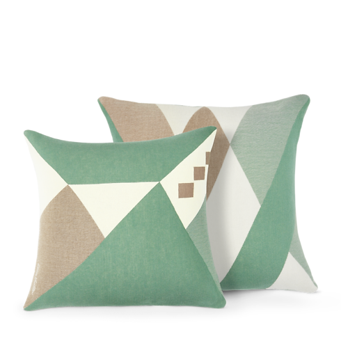 Everest Cushion 40x40 in Trunks, Travel and Home's Home and Art of Dining Home Textile collections by Louis Vuitton (Product zoom)