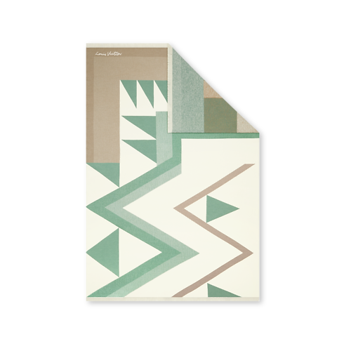 Everest Throw Blanket in Trunks, Travel and Home's Home and Art of Dining Home Textile collections by Louis Vuitton (Product zoom)