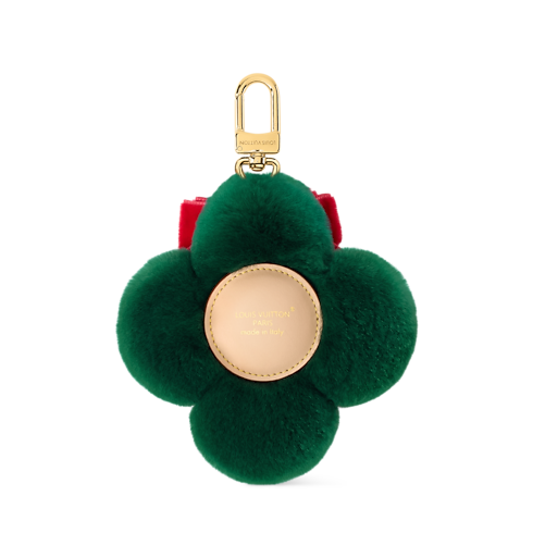 Festive Vivienne Bag Charm back view