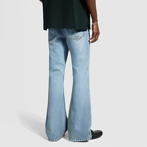 Flared Fit Denim Pants in Men's Ready-to-Wear All Ready-to-Wear collections by Louis Vuitton (Product zoom)