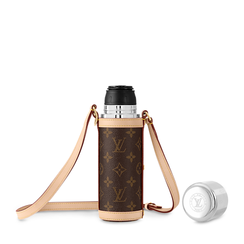 Flask Holder LV Vers in Trunks, Travel and Home's Pets Accessories } collections by Louis Vuitton (Product zoom)