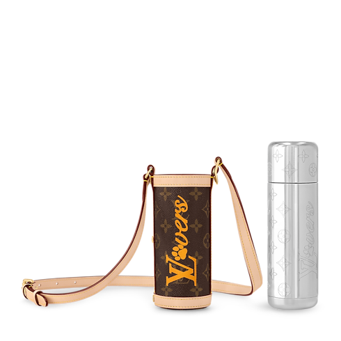Flask Holder LV Vers in Trunks, Travel and Home's Pets Accessories } collections by Louis Vuitton (Product zoom)