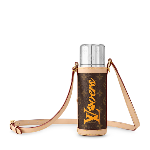 Flask Holder LV Vers in Trunks, Travel and Home's Pets Accessories } collections by Louis Vuitton (Product zoom)