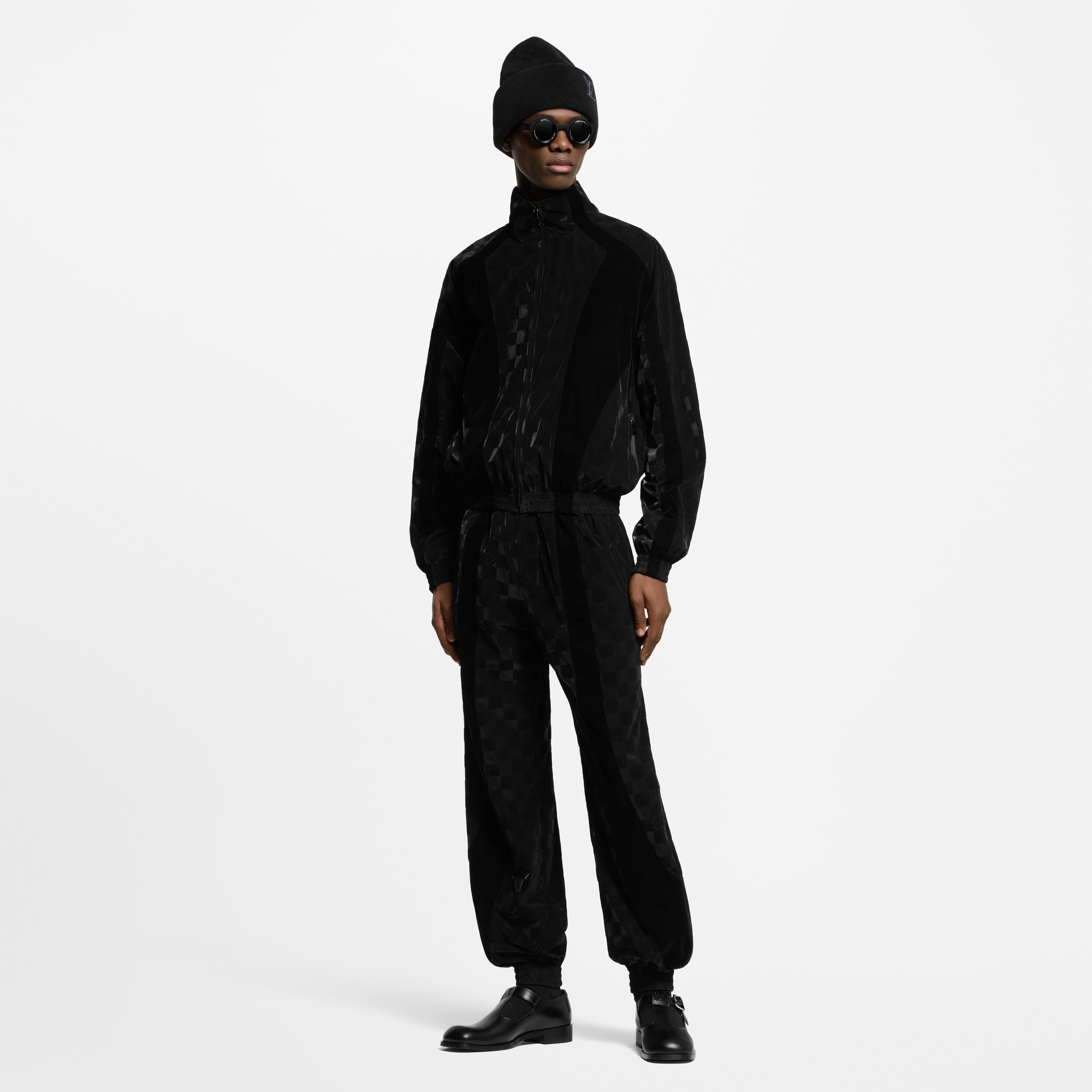 Flocked Damier Technical Tracksuit Top  in Men