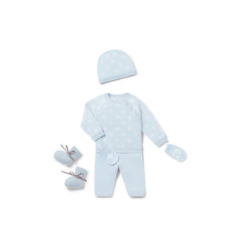 Flower Knitted Set . in Gifts's Gifts for Babies } collections by Louis Vuitton (Product zoom)