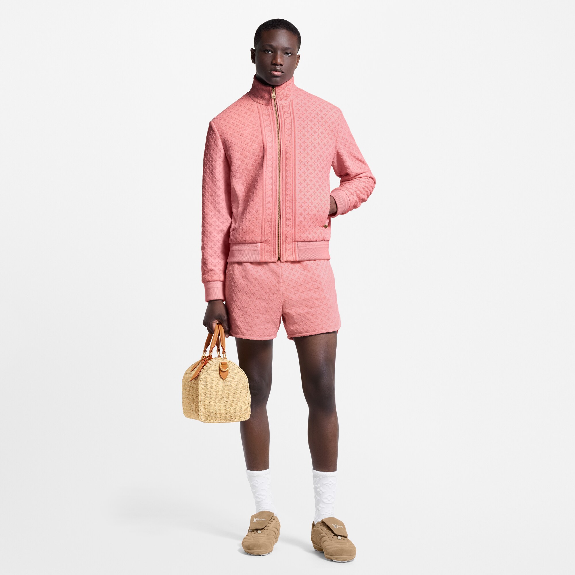 French Terry Track Top  in Men