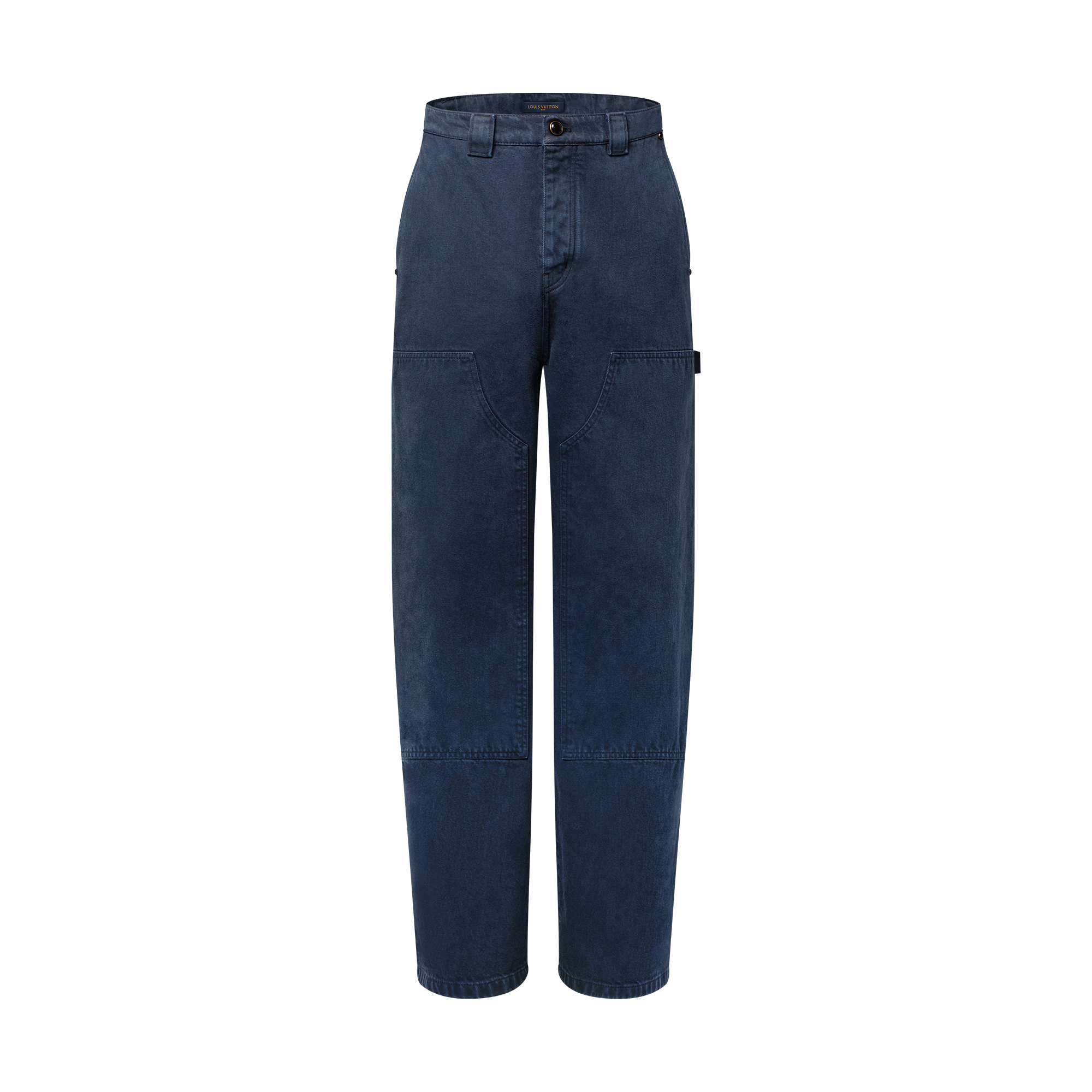 Garment-Dyed Denim Carpenter Pants  in Men