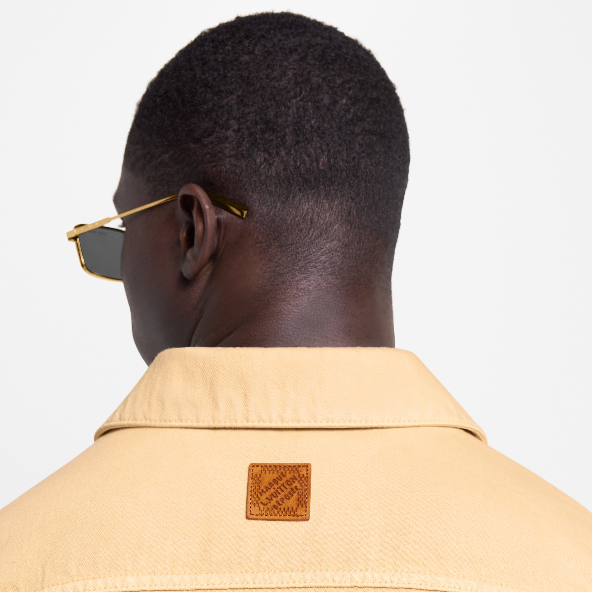 Garment-Dyed Denim Type II Trucker Jacket   in Men