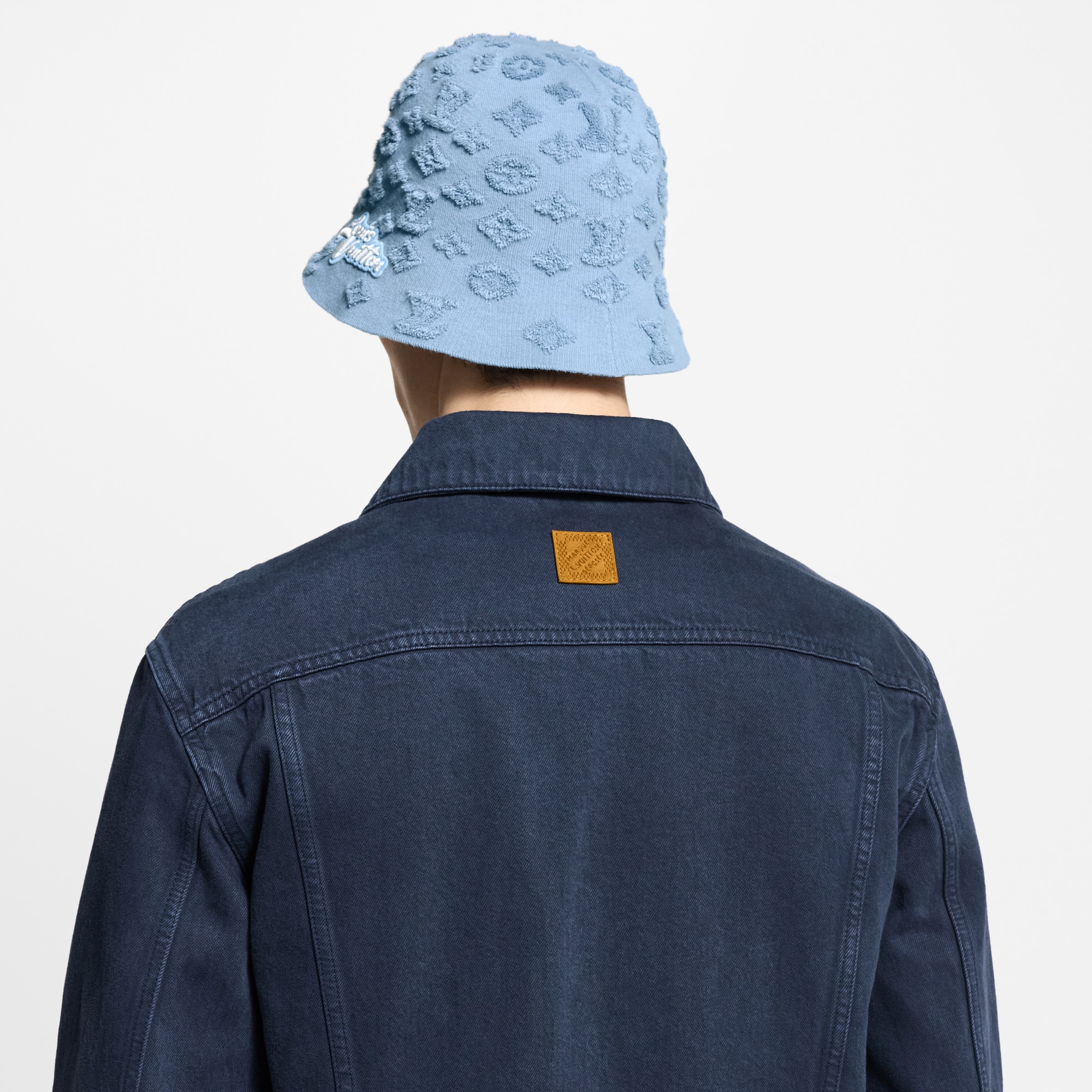 Garment-Dyed Denim Type II Trucker Jacket   in Men