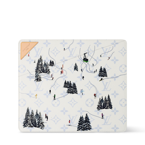 Gaston Ski Mouse Pad . in Home, Lifestyle and Library's Agendas and Stationery All Agendas and Stationery collections by Louis Vuitton (Product zoom)