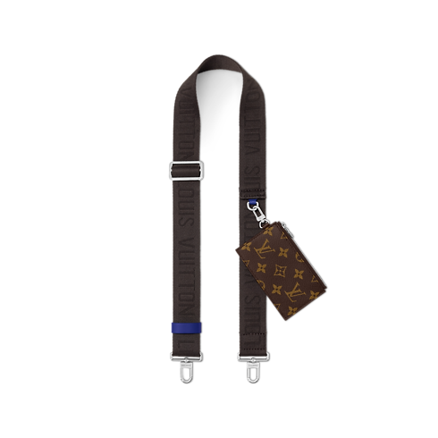 Gaston Wearable Wallet Monogram Macassar Canvas in Bags and Small Leather Goods's Men Bags Newness collections by Louis Vuitton (Product zoom)