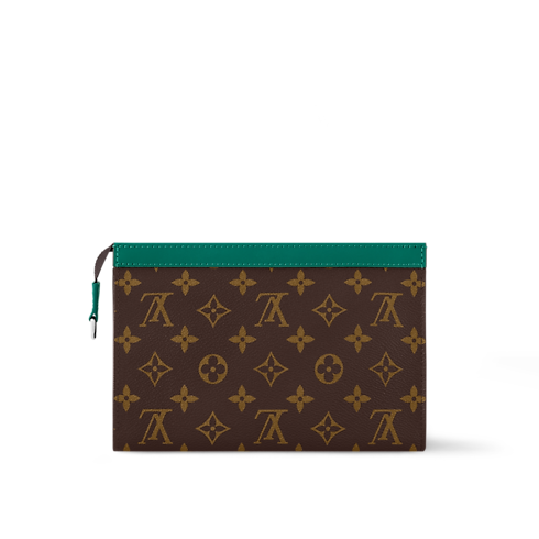 Gaston Wearable Wallet Monogram Macassar Canvas in Bags and Small Leather Goods's Men Bags Newness collections by Louis Vuitton (Product zoom)