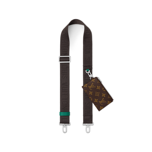 Gaston Wearable Wallet Monogram Macassar Canvas in Bags and Small Leather Goods's Men Bags Newness collections by Louis Vuitton (Product zoom)