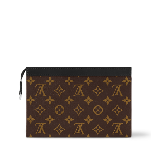 Gaston Wearable Wallet Monogram Macassar Canvas in Bags and Small Leather Goods's Men Small Leather Goods Mini Bags collections by Louis Vuitton (Product zoom)
