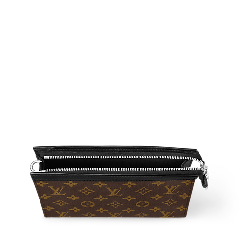 Gaston Wearable Wallet Monogram Macassar Canvas in Bags and Small Leather Goods's Men Small Leather Goods Mini Bags collections by Louis Vuitton (Product zoom)