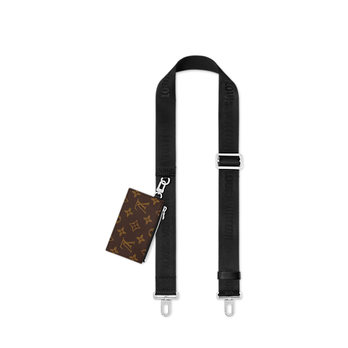 Gaston Wearable Wallet Monogram Macassar Canvas in Bags and Small Leather Goods's Men Small Leather Goods Mini Bags collections by Louis Vuitton (Product zoom)