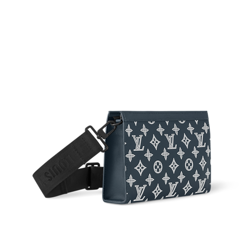 Gaston Wearable Wallet Monogram Shadow Leather in Men's Bags All Collections collections by Louis Vuitton (Product zoom)